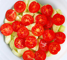 Image showing Cherry tomatoes