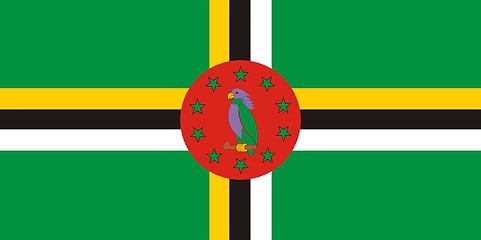 Image showing Flag Of Dominica