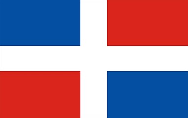 Image showing Dominican Republic Flag