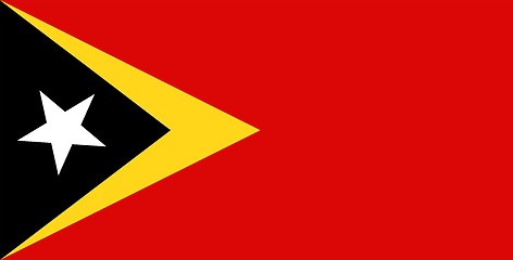 Image showing East Timor Flag