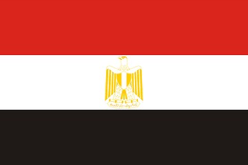 Image showing Flag Of Egypt