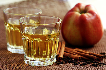 Image showing apple juice