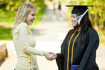 Image showing Graduation girl