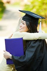 Image showing Graduation girl