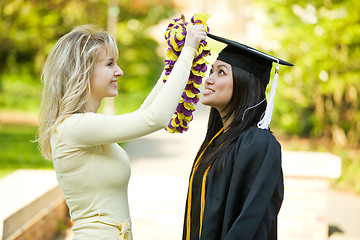 Image showing Graduation girl