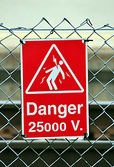 Image showing Danger sign