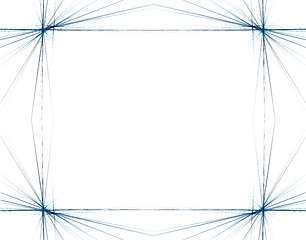 Image showing Fractal 46 Blue Frame