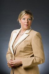 Image showing cute forty year old woman senior business executive