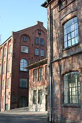 Image showing Old Buildings (Factory)