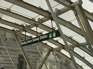 Image showing Bowling Green Subway Station