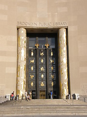 Image showing Brooklyn Public Library in New York City