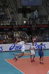 Image showing Volleyball World League: Italy vs France