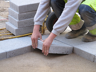 Image showing Paving