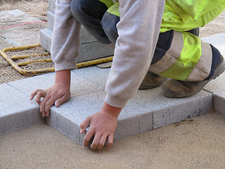 Image showing Paving