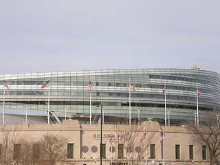 Image showing Soldier Field in Chicago