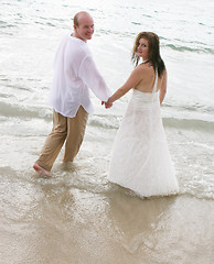 Image showing Bride and groom.