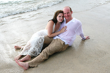 Image showing Bride and groom.