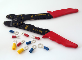 Image showing Electronic crimping tool