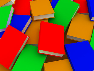 Image showing Books background