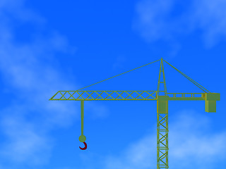 Image showing Crane 3d