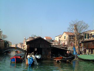 Image showing Gondola boatyard 2