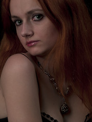 Image showing Red-haired beauty