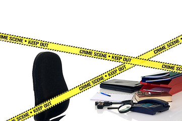 Image showing CSI crime scene