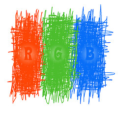 Image showing three colors