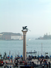 Image showing Lion statue San Marco