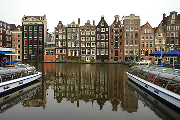 Image showing Riverside of Amsterdam