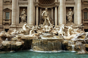 Image showing Di Trevi Fountain
