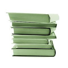 Image showing stack of books