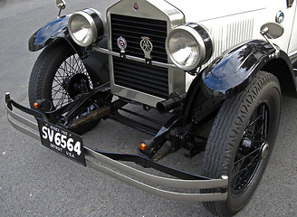 Image showing Restored vintage car.