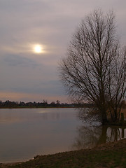 Image showing Winter sunset.