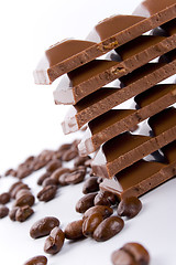 Image showing chocolate and coffee