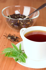Image showing black tea