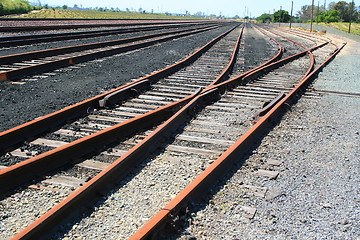 Image showing Infinite Railroad