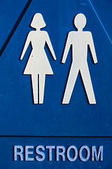 Image showing Restroom Sign