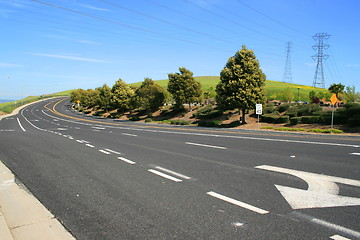 Image showing Infinite Road