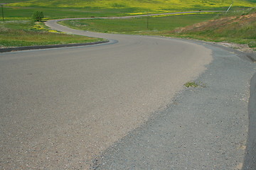 Image showing Infinite Road