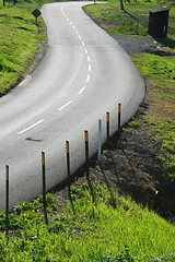 Image showing Road In A Park