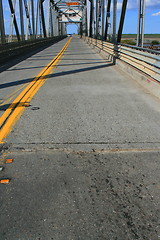 Image showing Road On A Bridge
