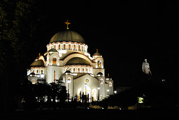 Image showing Sveti Sava cathedral in Belgrade