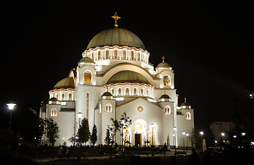 Image showing Sveti Sava cathedral in Belgrade