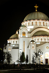 Image showing Sveti Sava cathedral in Belgrade