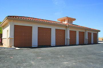 Image showing Brand New Garages