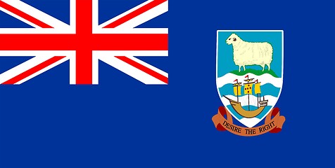 Image showing Flag Of Falkland Islands