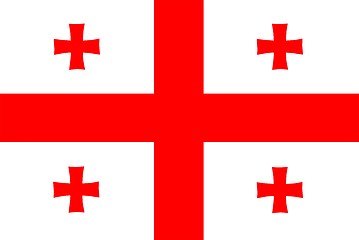 Image showing Georgia Flag