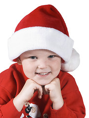 Image showing santa boy