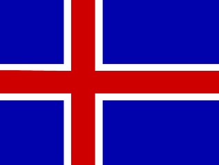 Image showing Iceland Flag